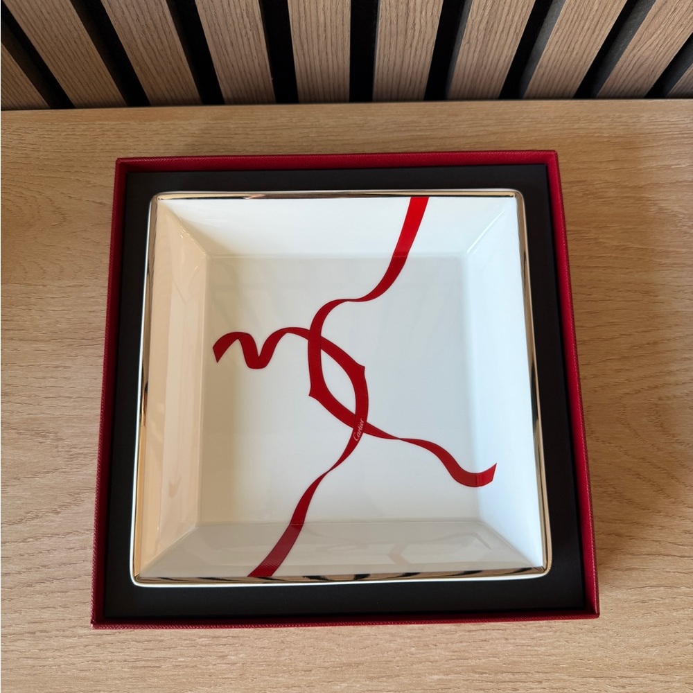 Cartier Ribbon Medium Trinket Tray